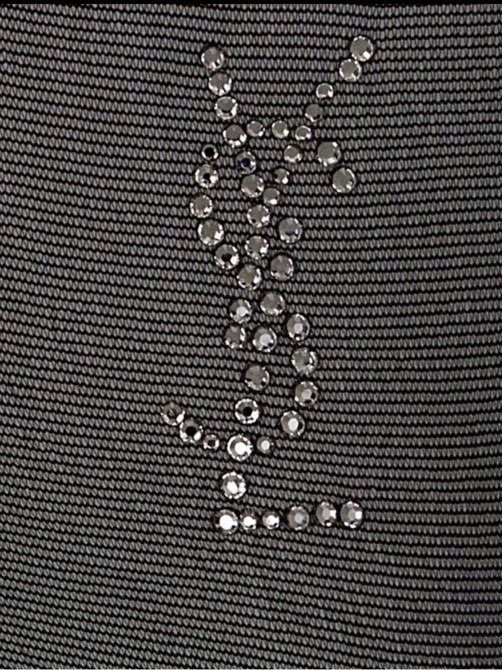 YSL Sheer Logo-Embellished Tights